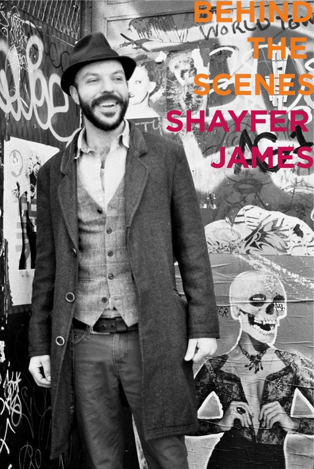 shayfer james behind the scenes